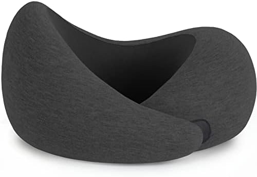 Ostrichpillow Go - Luxury Travel Pillow with Memory Foam | Airplane Pillow, Car Travel Pillow, Neck Cushion (One Size, Dark Night)