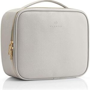 Vlando Reise Kosmetiktasche Große Schminktasche,Makeup Tasche für Damen Frauen Mädchen Männer,Wasserdicht Waschtasche Tragbare Make-up-Tasche Organizer,Kosmetiktaschen,Kosmetikkoffer