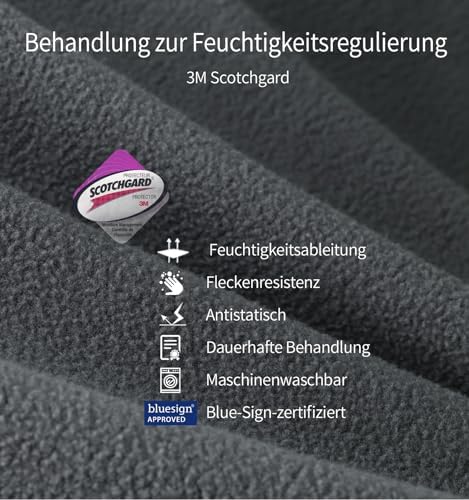 Litume Ultralight Travel Blanket and Breathable, 170 x 122 cm Soft Plane Blanket for Travellers, Foldable Camping Blanket with Pack Sack for Travel, Train, Plane, Car, Camp - Image 4